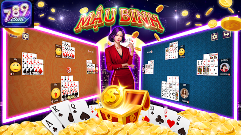Mậu binh 789Club là trò chơi sử dụng bộ bài tây 52 lá