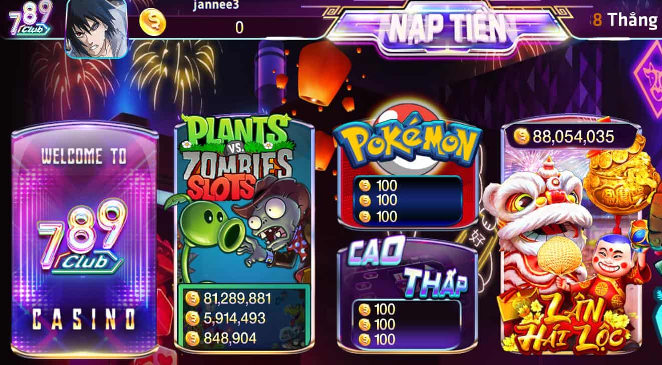 Pokemon 789Club là một tựa game độc đáo