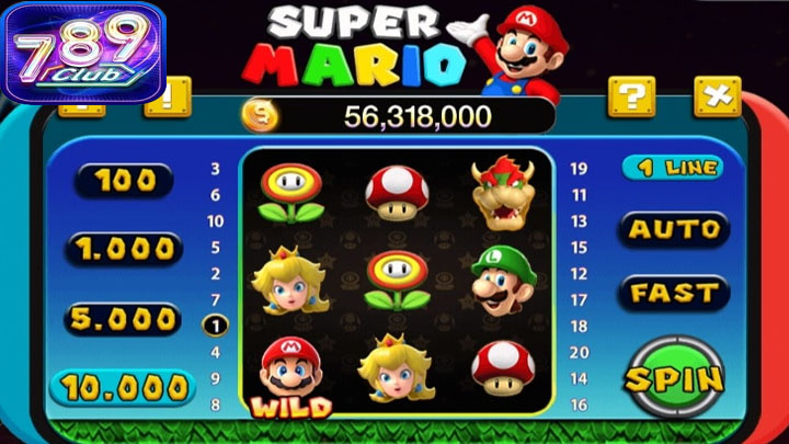 Super Mario 789Club là biểu tượng của ngành công nghiệp trò chơi điện tử