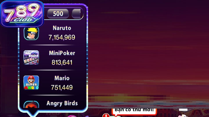 Super Mario tại 789Club được trang bị nhiều tính năng độc đáo