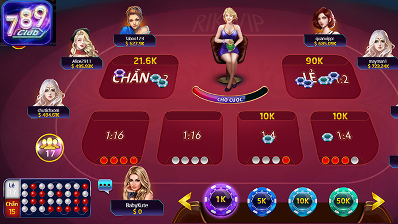 Xóc Đĩa 789Club được tái hiện một cách chân thực
